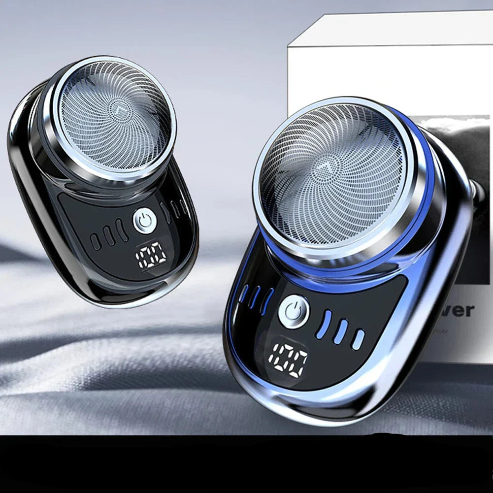 Compacte Oplaadbare Scheerapparaat USB Mini Draadloos Digitaal Display Afneembare Scheermes voor Reizen Mannen | Sansoti