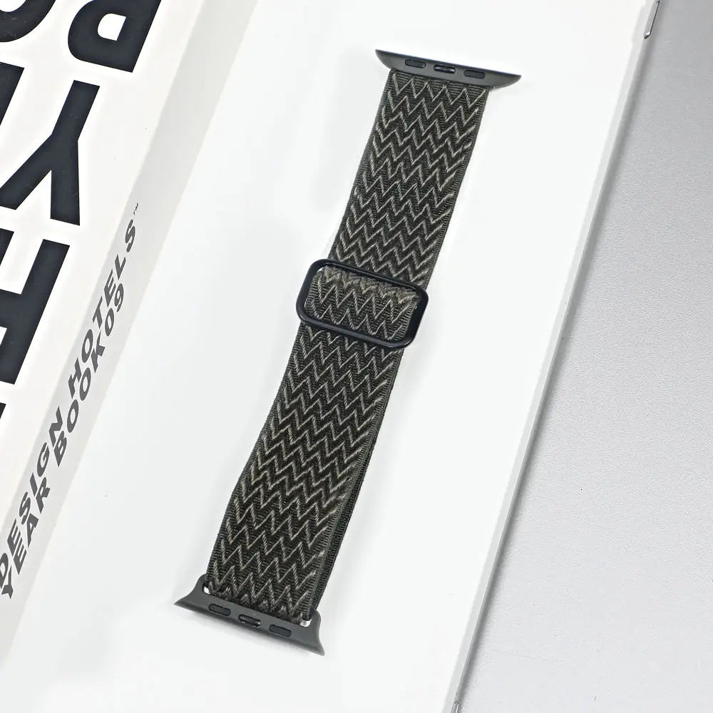 Bracelet sport en nylon pour smartwatch, respirant et réglable, bracelet de montre élégant et confortable pour une utilisation quotidienne | Sansoti
