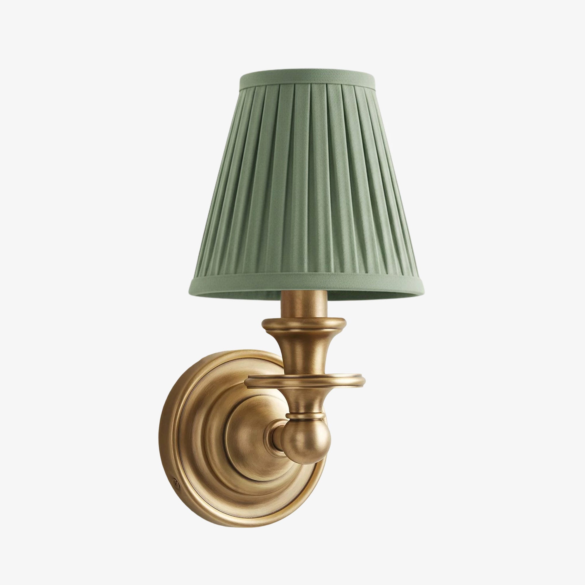 Wandlamp met stoffen kap en zwanenhalsarm – smeedijzeren armatuur met verstelbare leeslamp | Sansoti