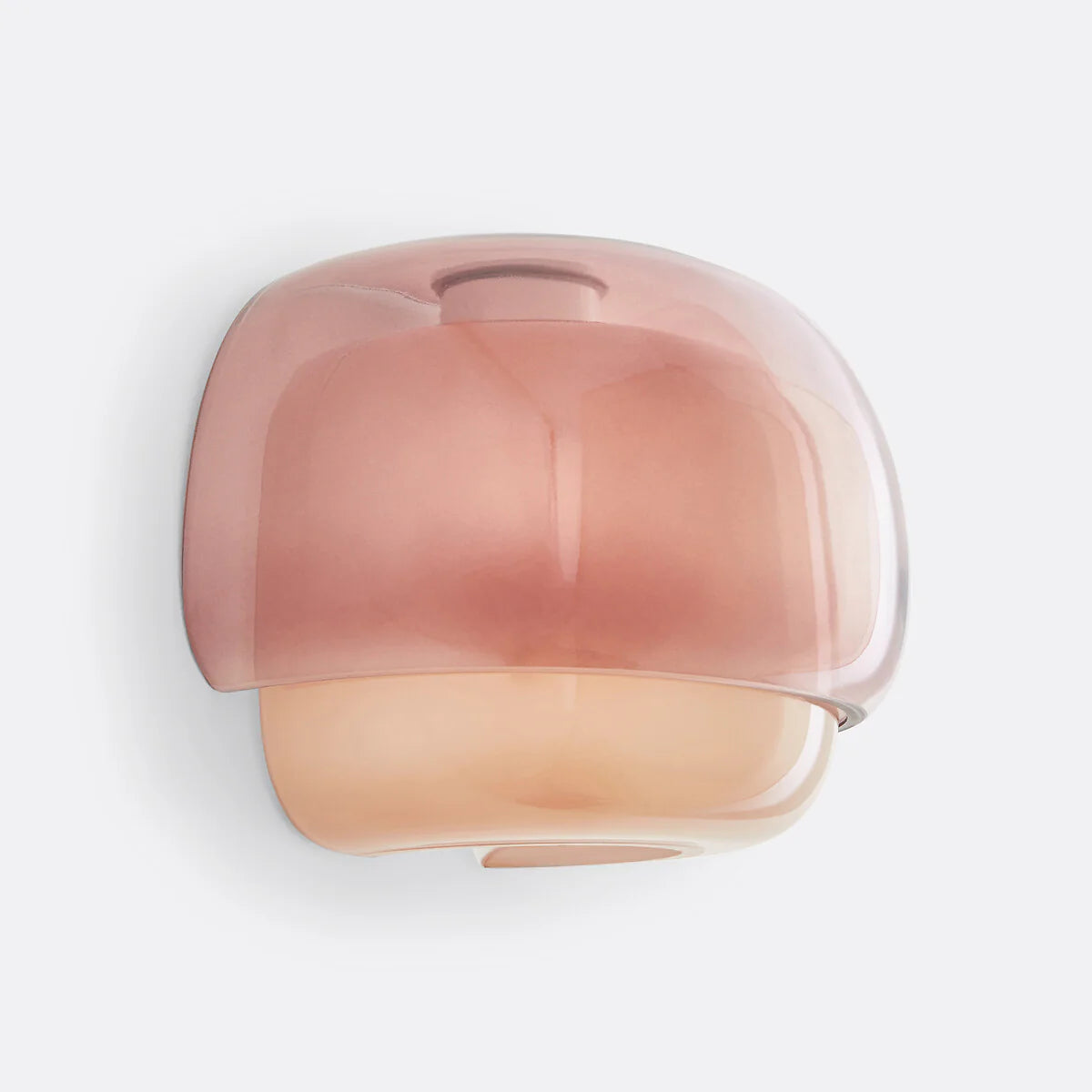 Moderne Glazen Wandlamp met Dubbele Paddenstoelkap – Kleurrijk Accent voor Slaapkamer en Gang | Sansoti
