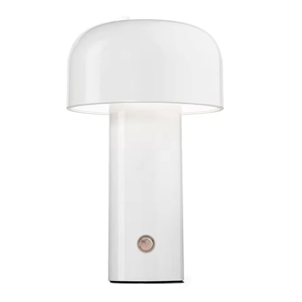 Pilz-Tischleuchte, LED, wiederaufladbar, Touch-Dimmung, Stimmungsleuchte, modernes Design, dekorative Beleuchtung, kabellos | Sansoti