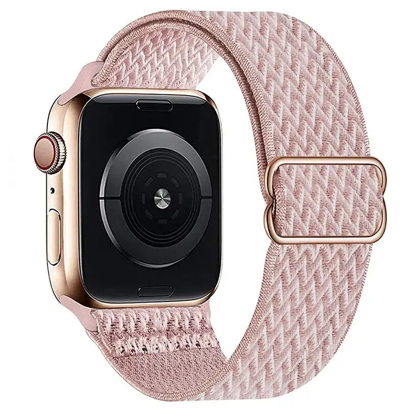 Elastisches Nylon-Smartwatch-Armband Austauschbar Komfortabel Langlebig Sportlich Aktiv | Sansoti