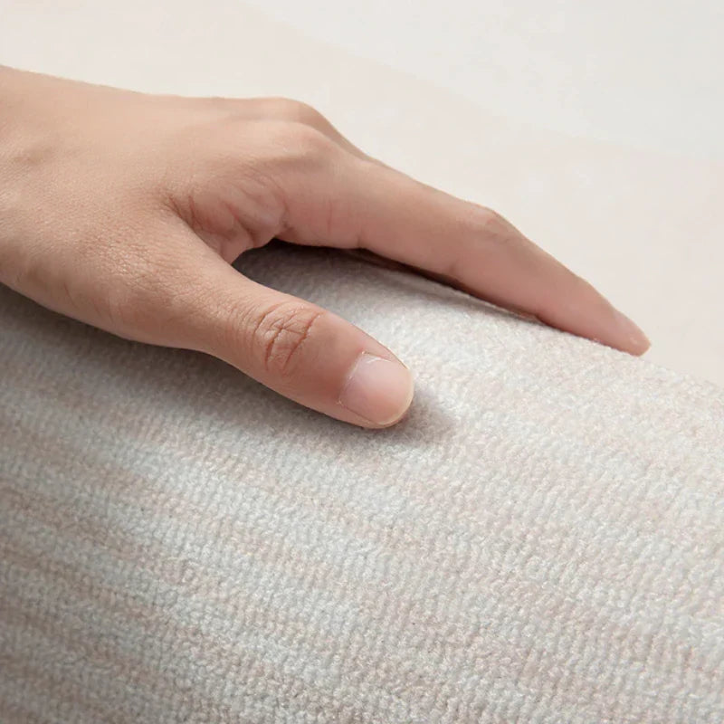 Tapis doux à forme organique, dessous antidérapant, polyester, intérieur moderne, salon, chambre | Sansoti