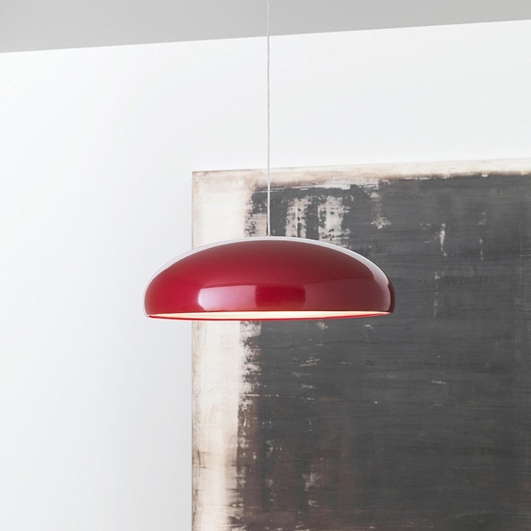 Hanglamp Italiaans Design LED Modern Metaal Rood Wit Zwart | Sansoti