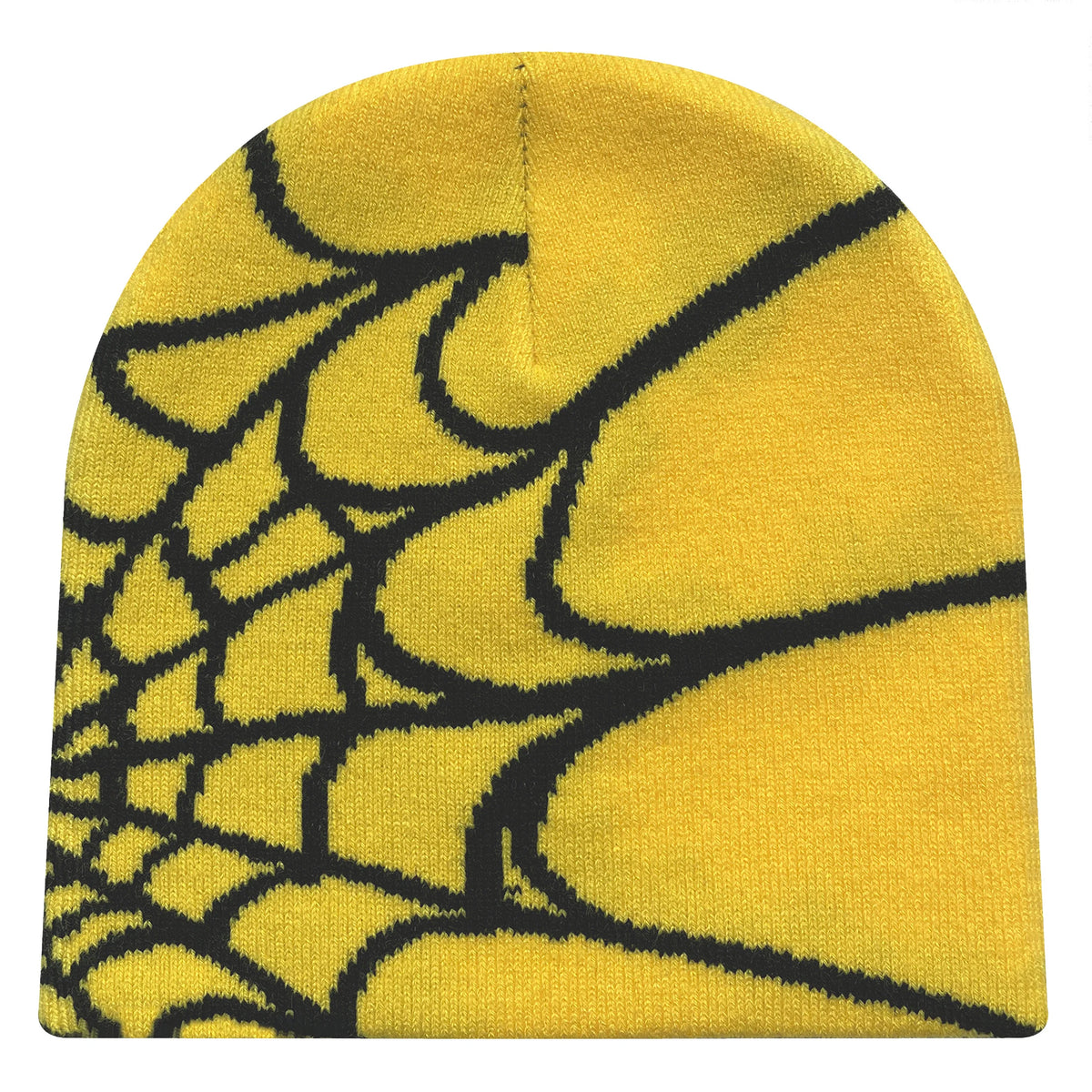 Bonnet tricoté avec motif toile d’araignée, bonnet d’hiver unisexe chaud en acrylique, couvre-chef pour les activités sportives en plein air, accessoire de mode | Sansoti