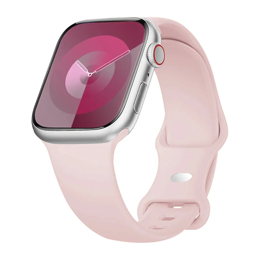 Bracelet de montre en silicone résistant à l’eau, bracelet de sport flexible 38-49 mm pour smartwatch, bracelet de poignet remplaçable et réglable | Sansoti