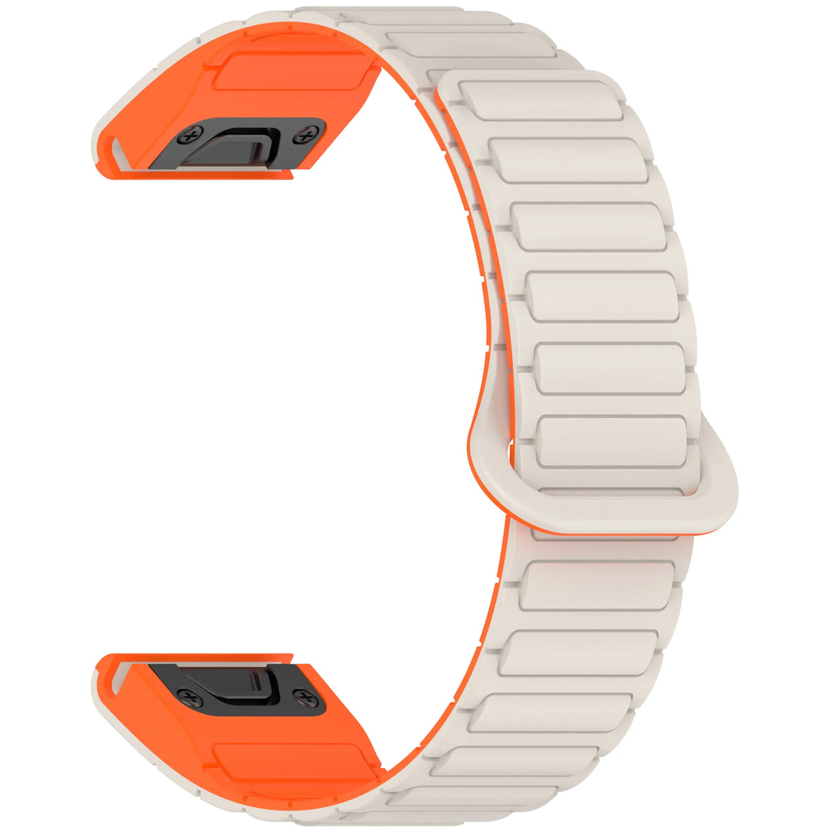 Magnetisches Silikon-Smartwatch-Armband 20 mm, 22 mm, 26 mm, verstellbar, Sportarmband, wasserdicht, komfortabel | Sansoti