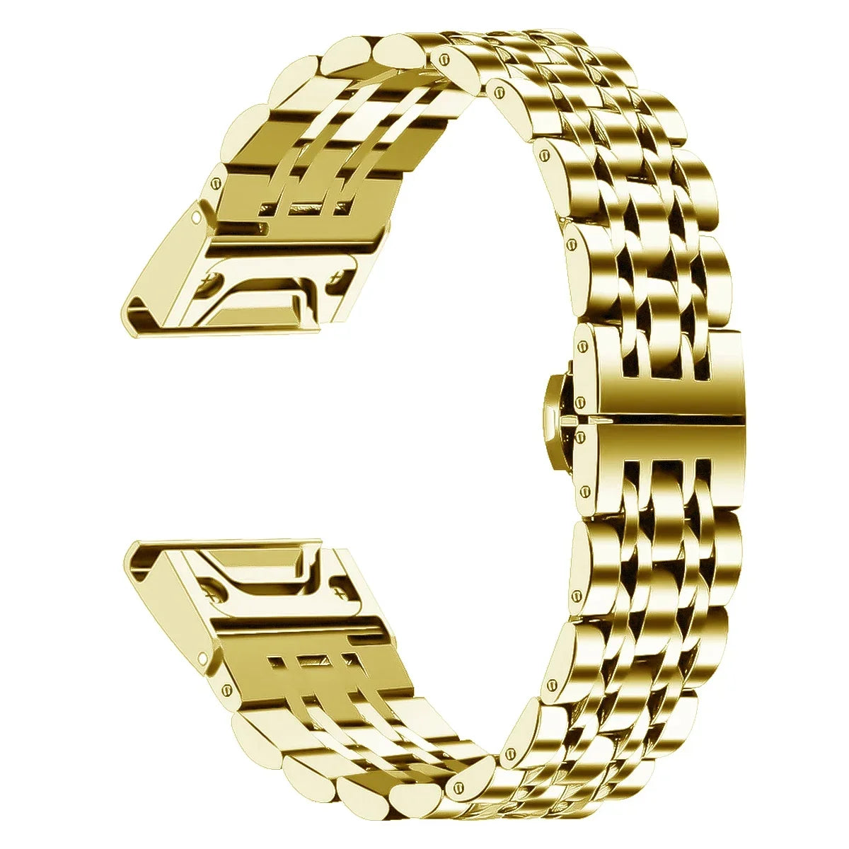 Bracelet de montre en acier inoxydable à maillons, métal, 20 mm 22 mm 26 mm, pour smartwatch, accessoire universel de remplacement | Sansoti