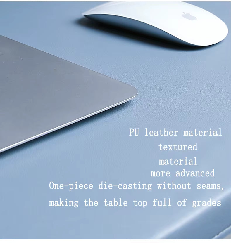 Ergonomische Bureaumat met Polssteun 60-90cm – Antislip Kunstleren Deskpad voor Gaming & Thuiswerken | Sansoti