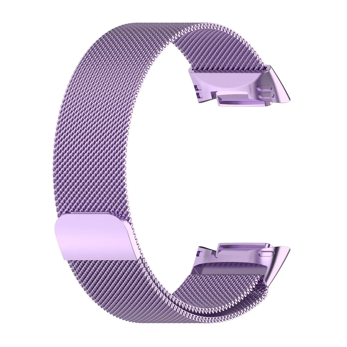 Magnetisches Mesh-Smartwatch-Armband für Aktivitätstracking-Uhren, Edelstahl, verstellbares, stilvolles Metallarmband | Sansoti