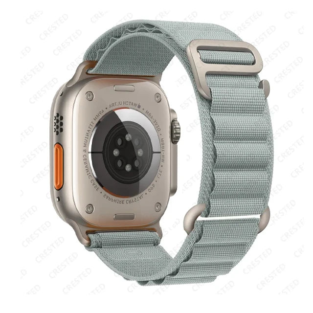 Nylon-Uhrenarmband, sportliche Alpine Loop, verstellbares Smartwatch-Armband für Outdoor-Aktivitäten und den täglichen Gebrauch | Sansoti