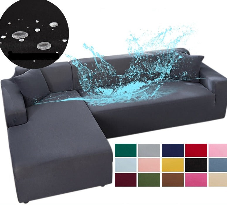 Stretch bankhoes waterafstotend – elastisch beschermhoes voor bank 1-zits tot 4-zits | Sansoti