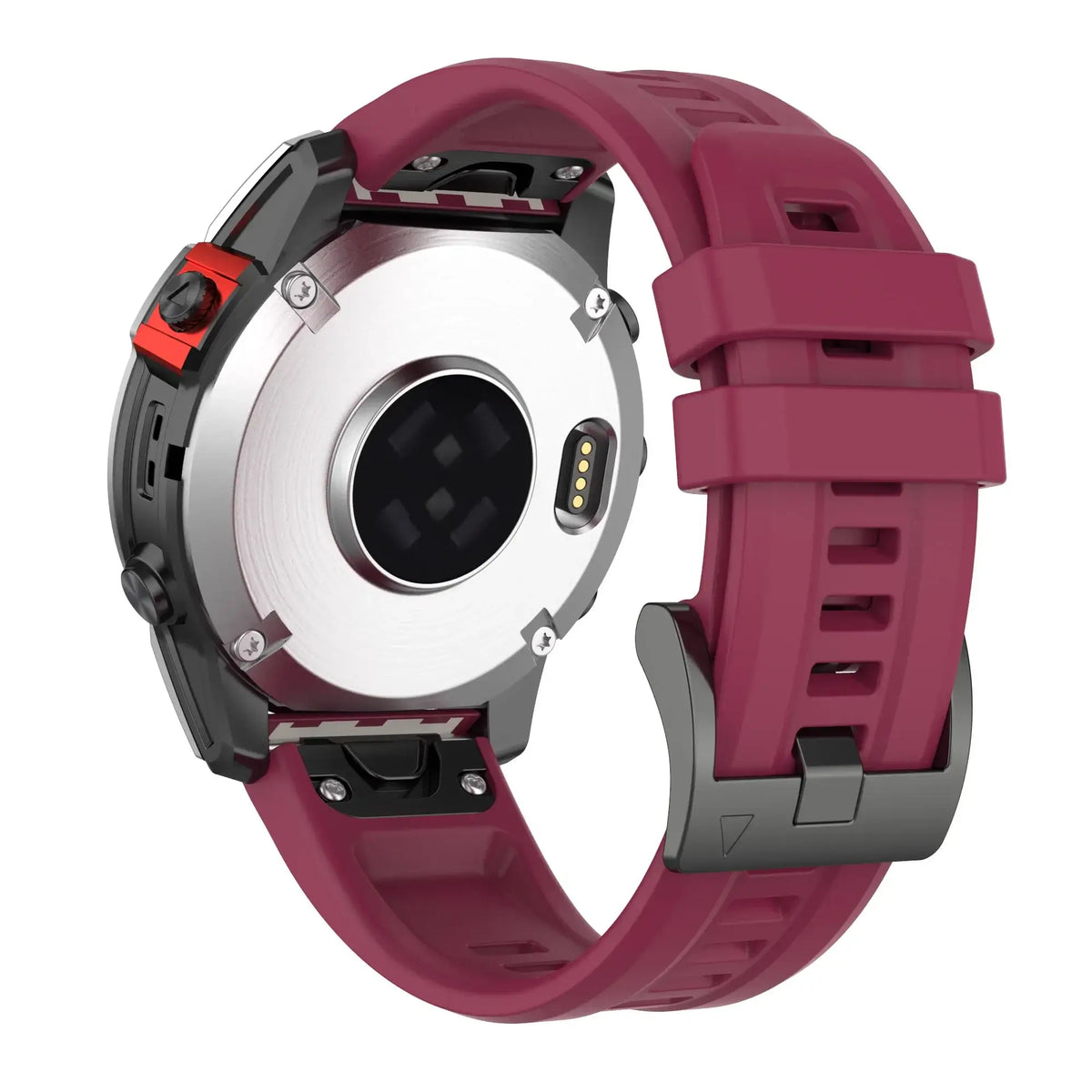 Siliconen Smartwatch Band 20mm 22mm 26mm Verstelbaar Sporthorloge Polsband Vervangingsbandje Comfortabel | Sansoti