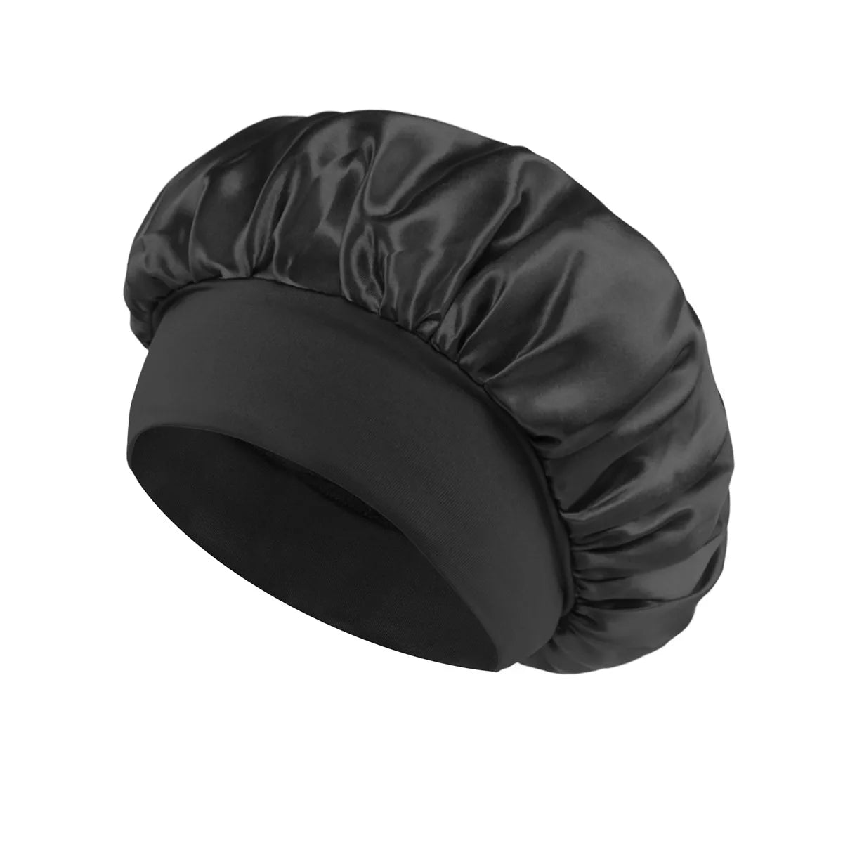 Restfield | Bonnet de Nuit en Satin – Protège les Cheveux contre la Casse et les Frisottis (Taille Unique)