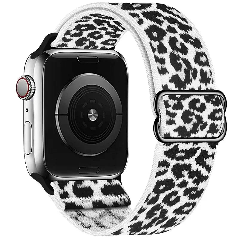 Elastisches Nylon-Smartwatch-Armband Austauschbar Komfortabel Langlebig Sportlich Aktiv | Sansoti