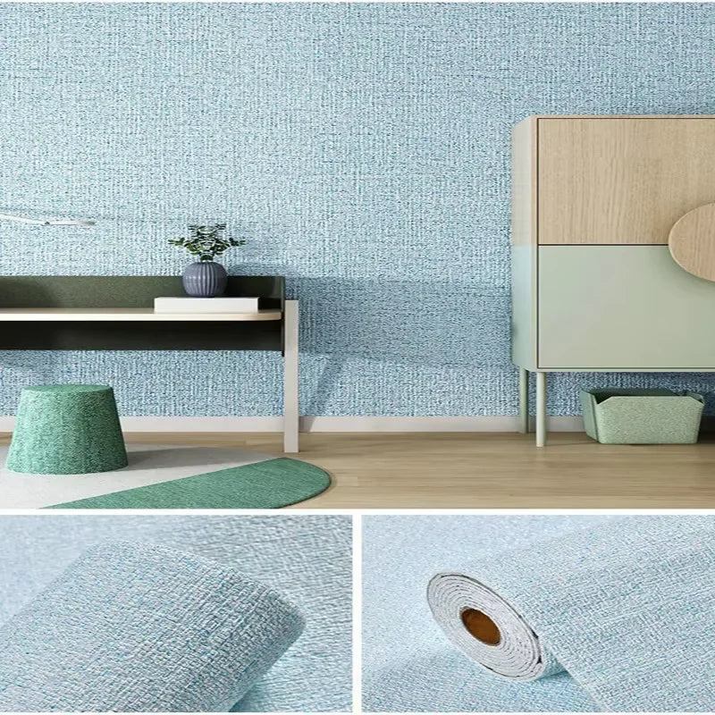 Zelfklevend Behang Linnen 3D 50cm Diatoom Wandpaneel Woonkamer Slaapkamer Muurdecoratie Zelfklevend Schuim Wandbekleding Rol | Sansoti