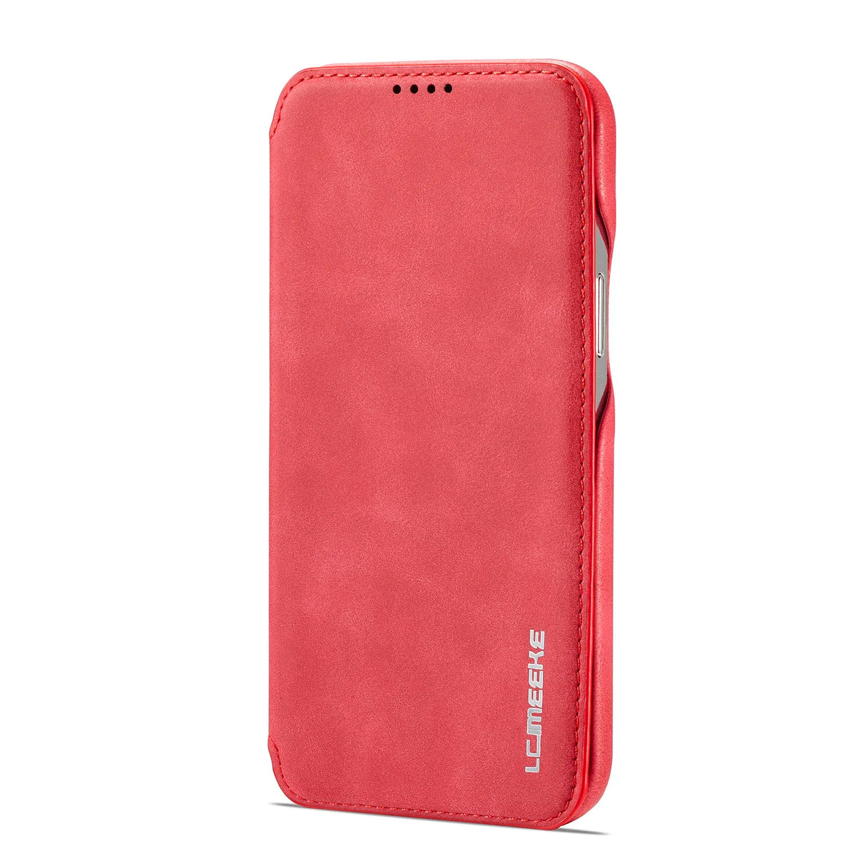 Étui portefeuille à rabat en cuir avec fente pour carte pour divers modèles de smartphones, étui portefeuille compact | Sansoti