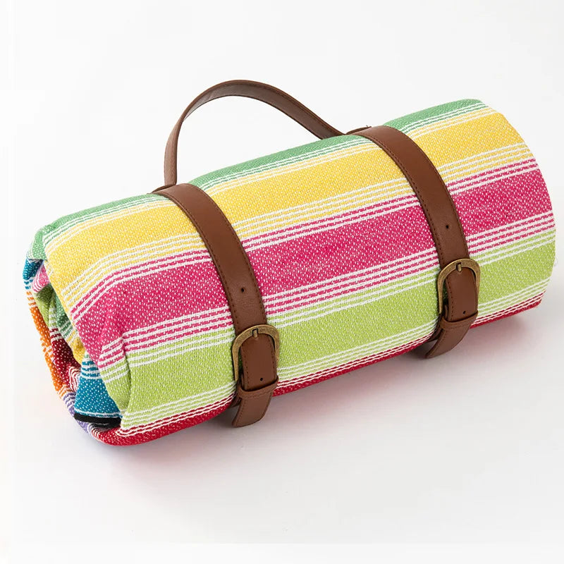 Outdoor Deken Waterdicht 200x200 cm Opvouwbaar Picknick Kleed Camping Strand Park Buitenkleed Isolerend | Sansoti
