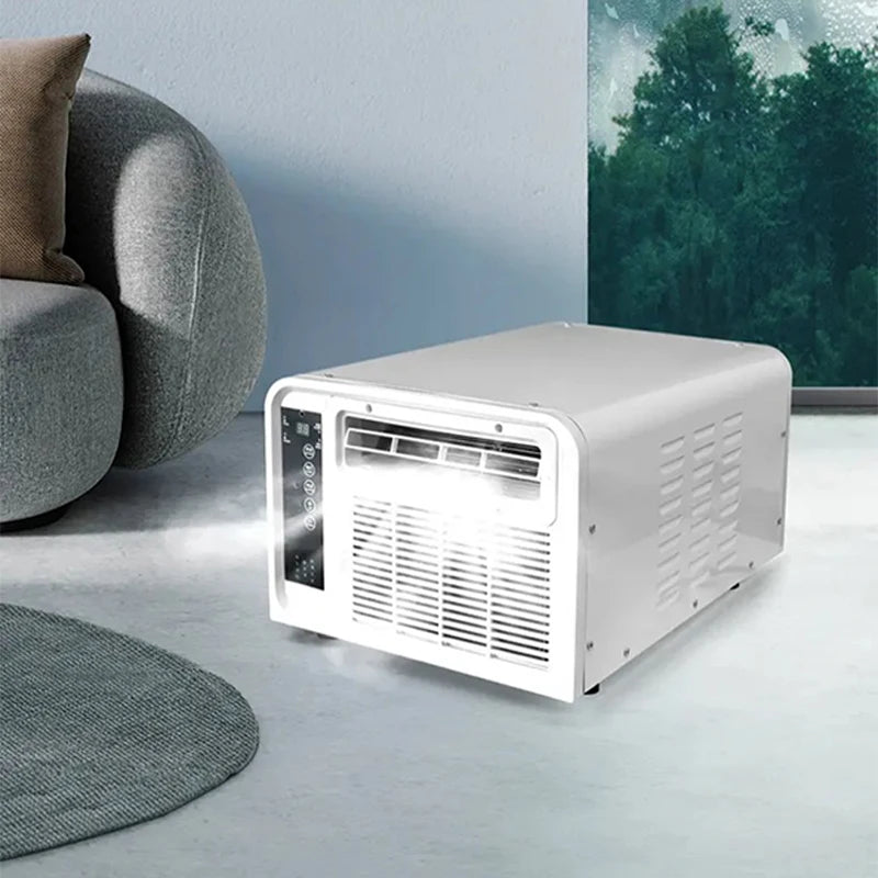 Draagbare Dual-mode Airconditioner met Koel- en Verwarmingsfunctie 1300W | Mobiele Klimaatregeling voor Binnen en Buiten | Sansoti