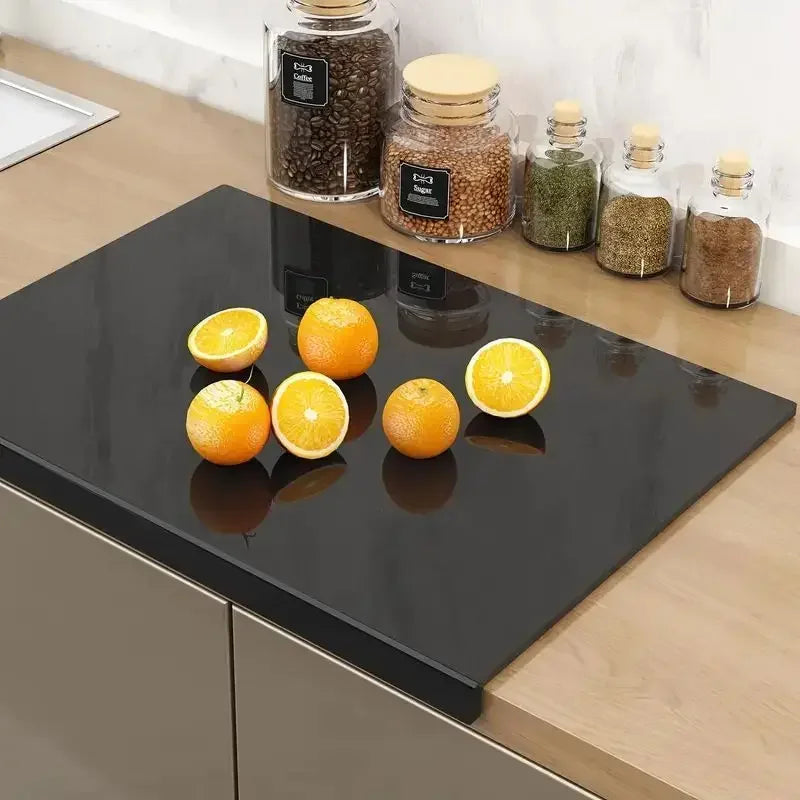 Acryl Snijplank 45×35 cm met Antislip en Handige Lip voor Keuken | Sansoti