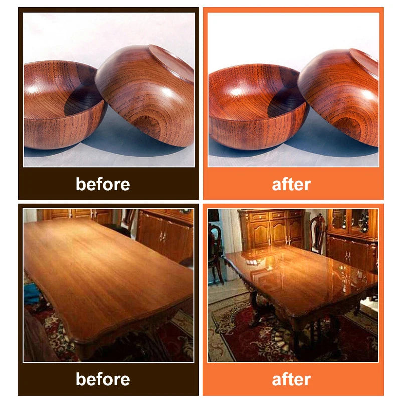 Aceite de mantenimiento para madera - Cera protectora apta para uso alimentario para tablas de cortar, utensilios de cocina y muebles de madera | Sansoti