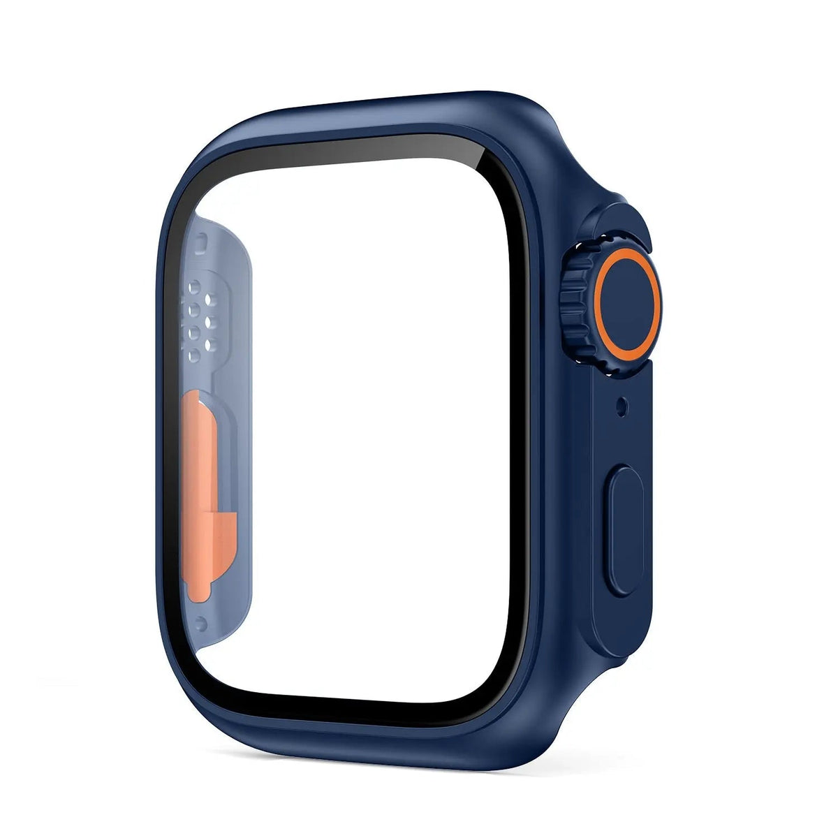 Schutzhülle aus gehärtetem Glas für Smartwatch 41-45 mm Displayschutz Kratzfestes Zubehör | Sansoti