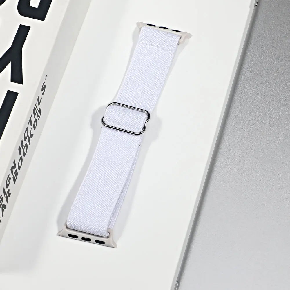 Bracelet sport en nylon pour smartwatch, respirant et réglable, bracelet de montre élégant et confortable pour une utilisation quotidienne | Sansoti