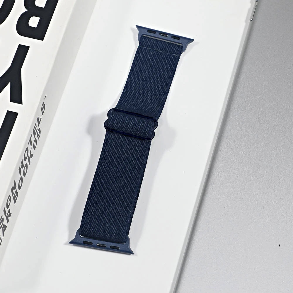 Bracelet sport en nylon pour smartwatch, respirant et réglable, bracelet de montre élégant et confortable pour une utilisation quotidienne | Sansoti