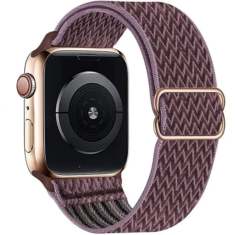 Elastisches Nylon-Smartwatch-Armband Austauschbar Komfortabel Langlebig Sportlich Aktiv | Sansoti