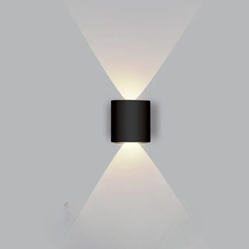 Applique murale extérieure LED étanche avec design aluminium moderne et éclairage haut & bas | Restfield