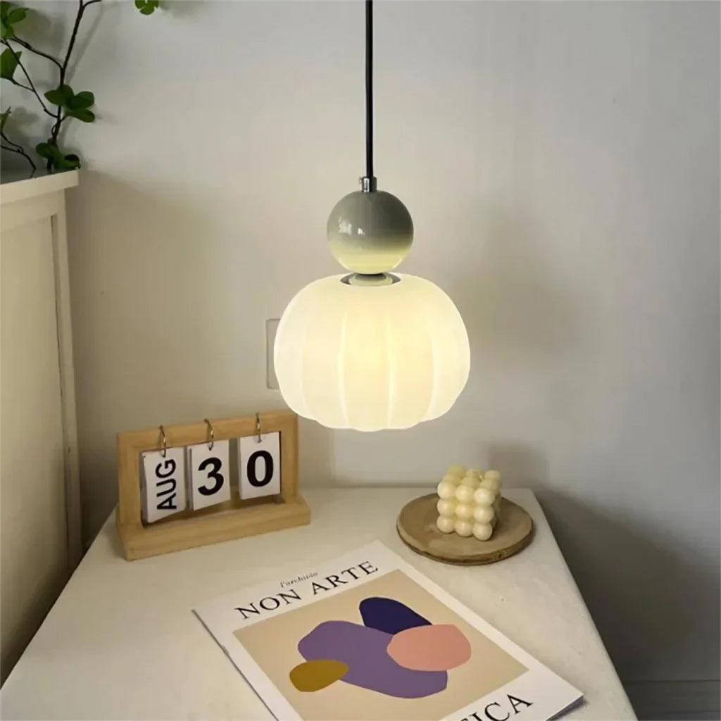 Suspension en Verre Style Art Déco – Lumière Chaude avec Élégance Luxueuse | Restfield