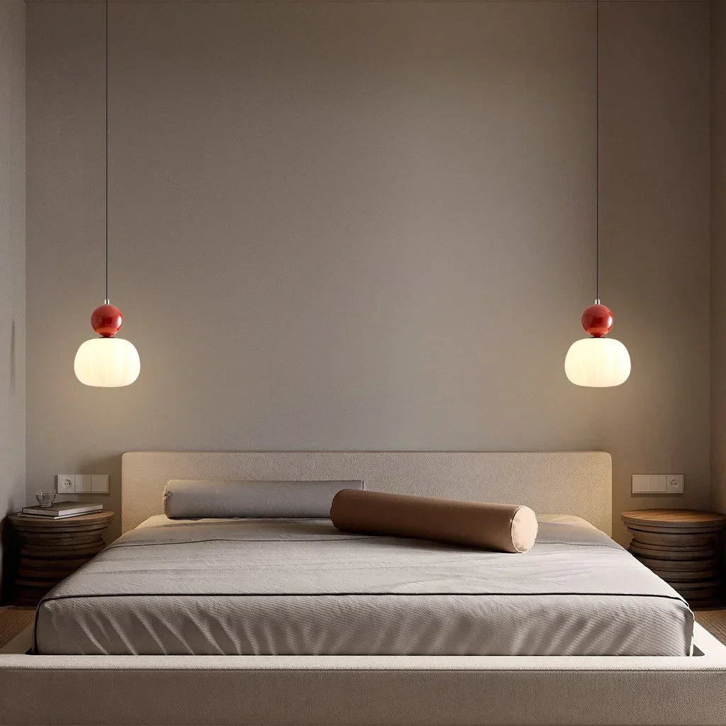 Suspension en Verre Style Art Déco – Lumière Chaude avec Élégance Luxueuse | Restfield