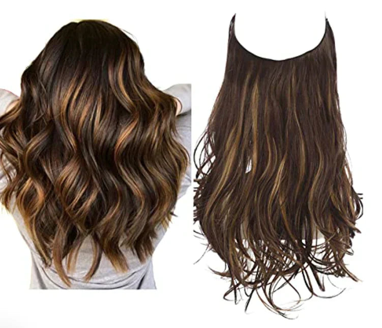 Haarextensions Echt Haar 100% Natuurlijk voor Volheid en Lengte | Hittebestendig | Natuurlijke Glans | Sansoti