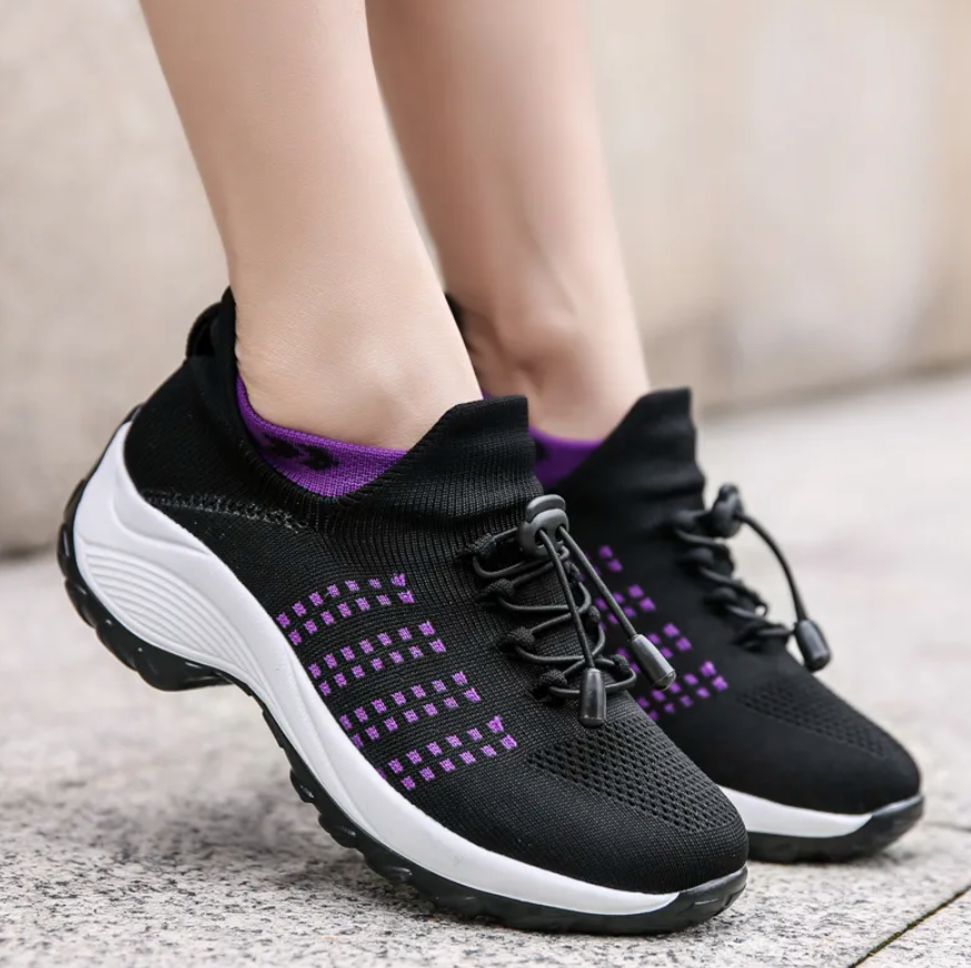 Orthopedische Wandelschoenen met Voetgewelfsteun Ademend Breimesh voor Plantaire Fasciitis Hielspoor Hallux Valgus Artritis | Sansoti