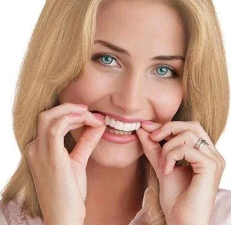 Prothèse dentaire cosmétique pour adultes – dents à clipser réglables pour un usage quotidien et les occasions spéciales | Sansoti