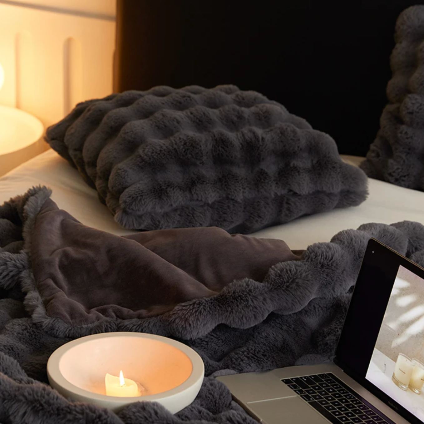 Zachte Imitatiebont Plaid - Pluizige Warme Deken voor Bank en Bed - 160x200 cm | Sansoti