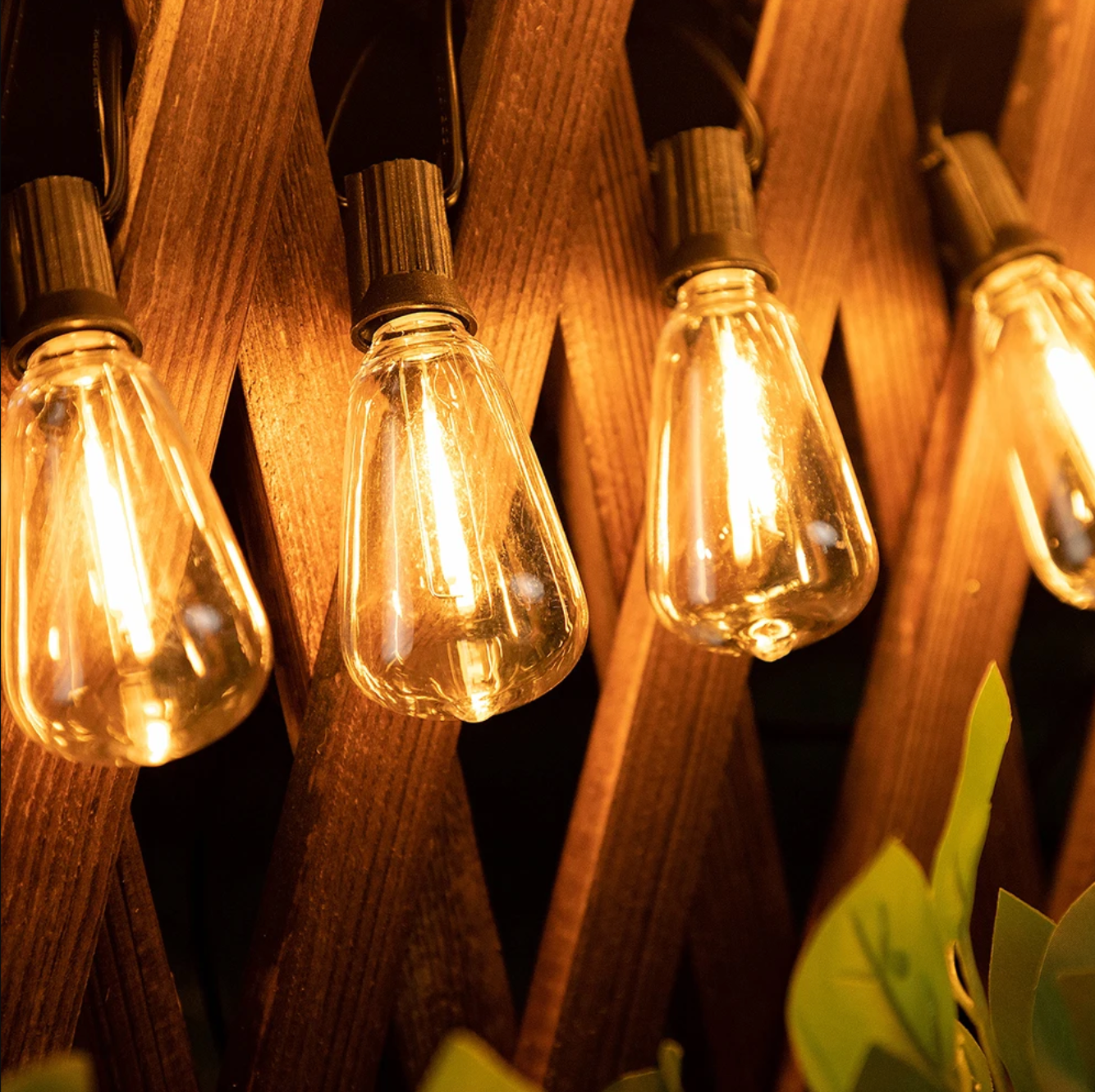 Sfeerlichtslinger voor Buiten Weerbestendig Snoer met Onbreekbare Gloeilampen Tuinverlichting Terrasverlichting IP44 Waterdicht 10 Meter Warm Wit Feestverlichting Sfeerverlichting | Sansoti