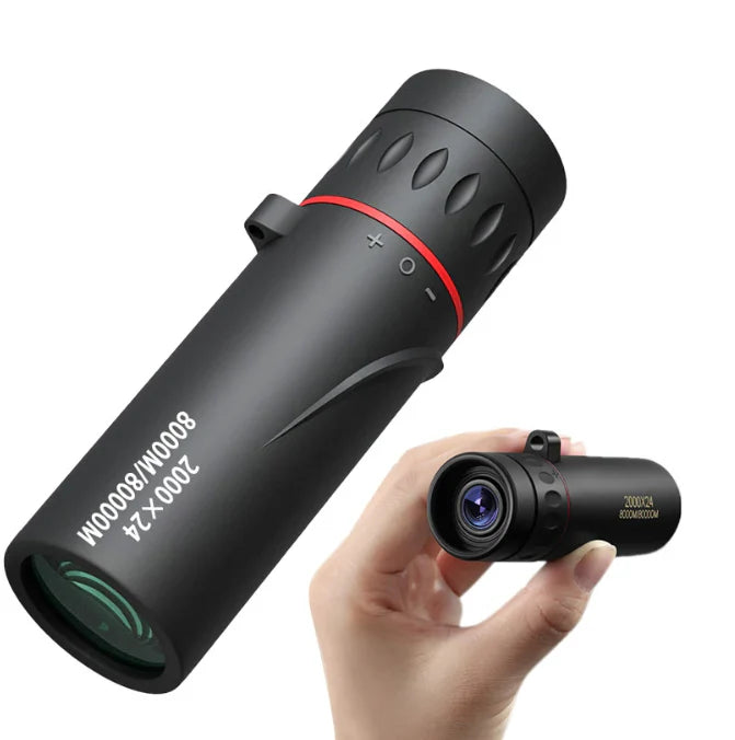 Compact Monoculair Telescoop 50x Vergroting Ultralicht 66g Wandelen Vogels Kijken Outdoor Avontuur Telescoop | Sansoti