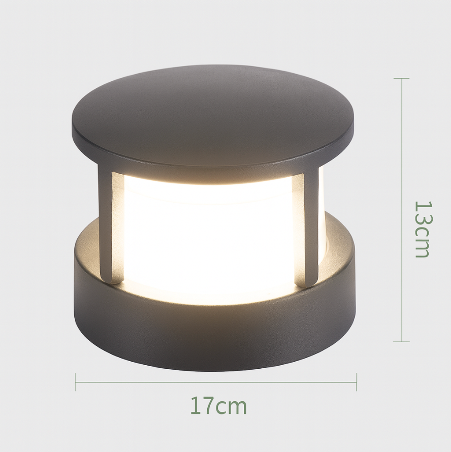 Square LED Outdoor Lamp Waterproof Wall Light Garden Lamp Modern Aluminium Facade Lamp 7W 12W Outdoor Lighting | Sansoti