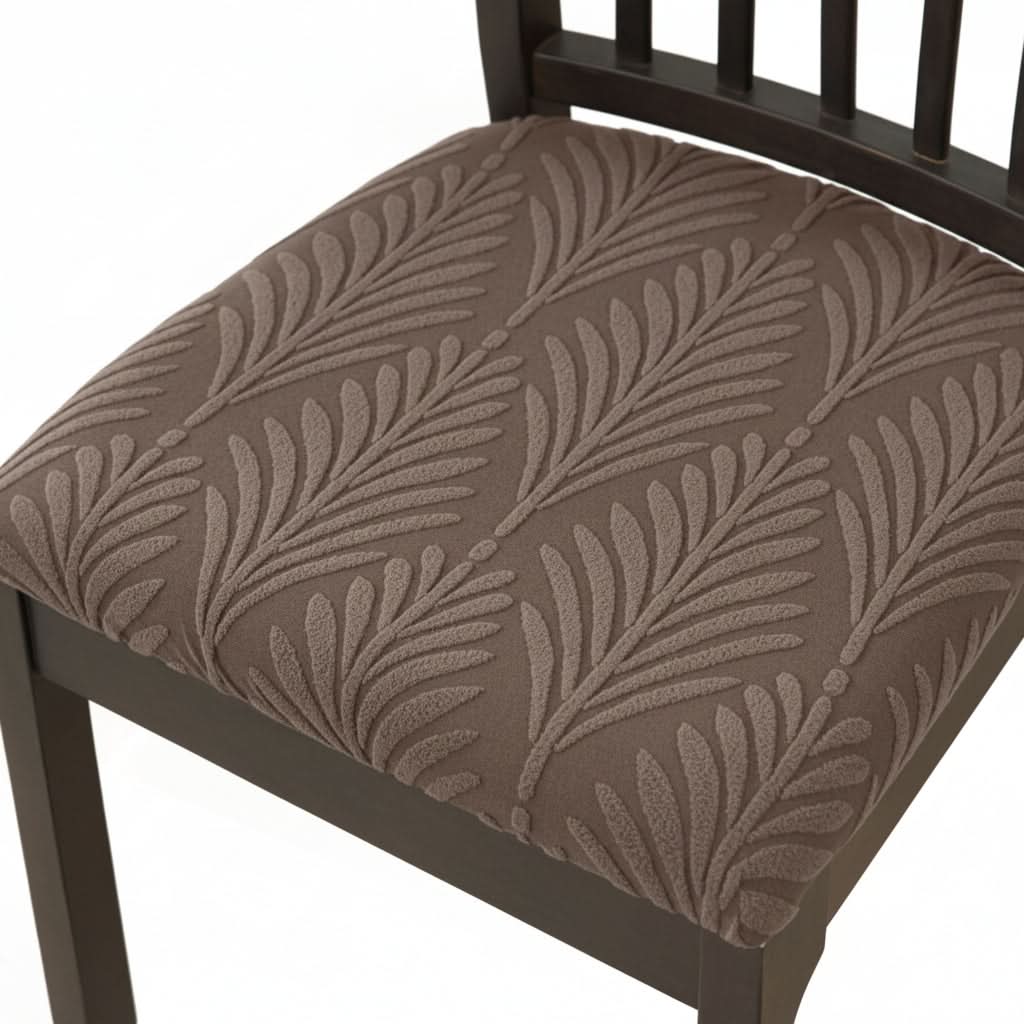 Elastischer Stuhlbezug mit weichem Stretch für Esszimmerstühle in modernen Farben, beige, grau, abnehmbar und waschbar | Sansoti