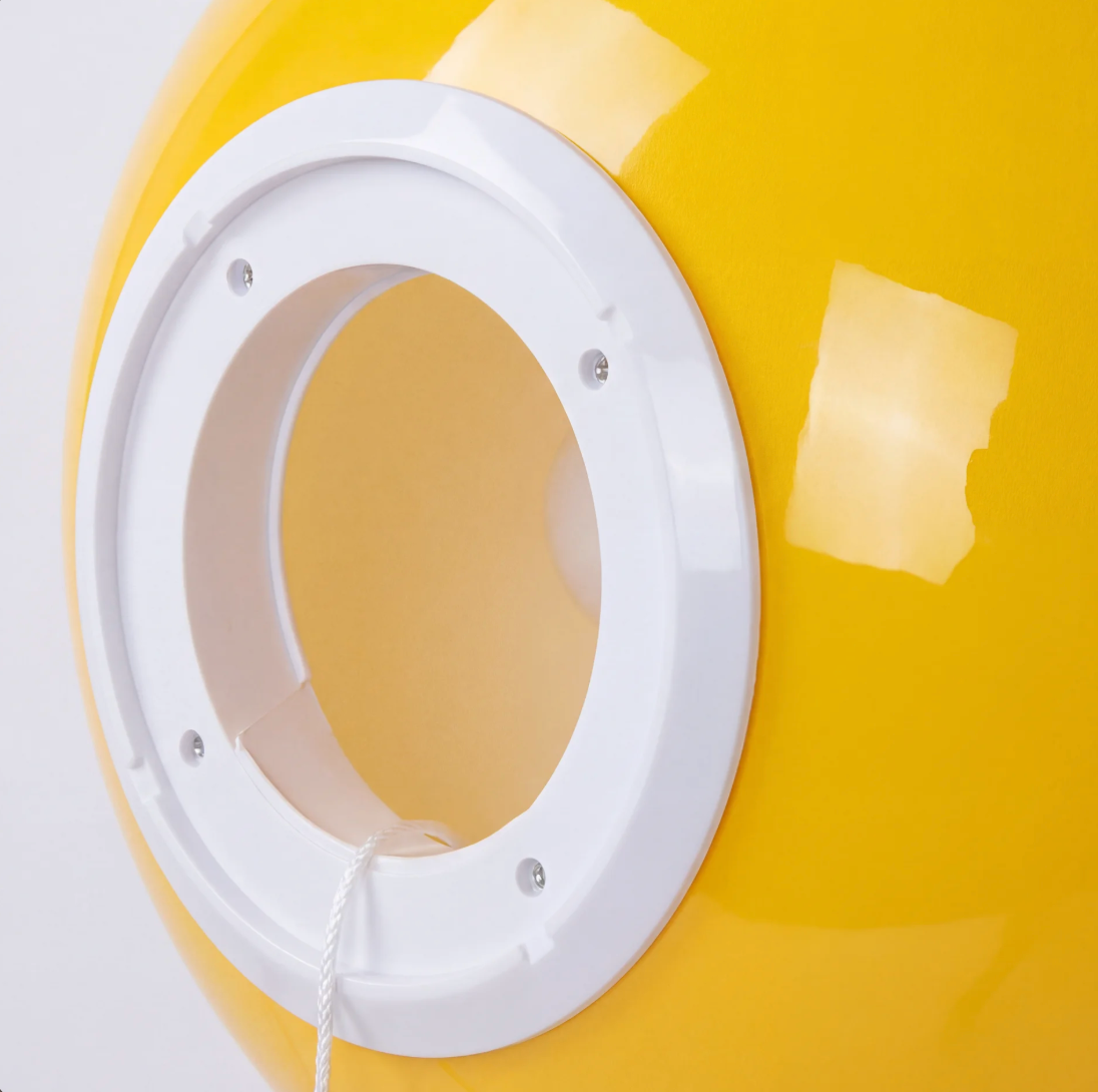 Bauhaus Ballon Wand- & Plafondlamp met Trekschakelaar – Design Verlichting voor Kinderkamer, Slaapkamer & Gang | Sansoti