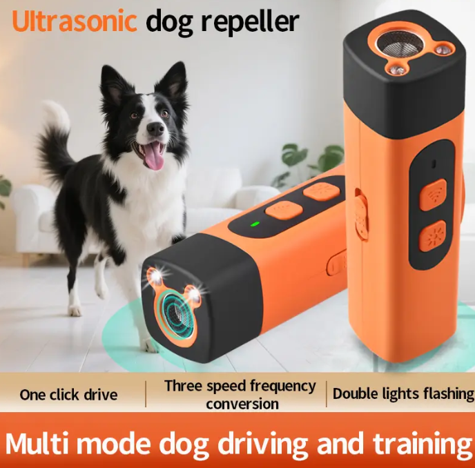 Ultraschall-Hundetrainer mit 3 Modi zur positiven Kontrolle des Bellverhaltens USB-aufladbares Anti-Bell-Gerät | Sansoti