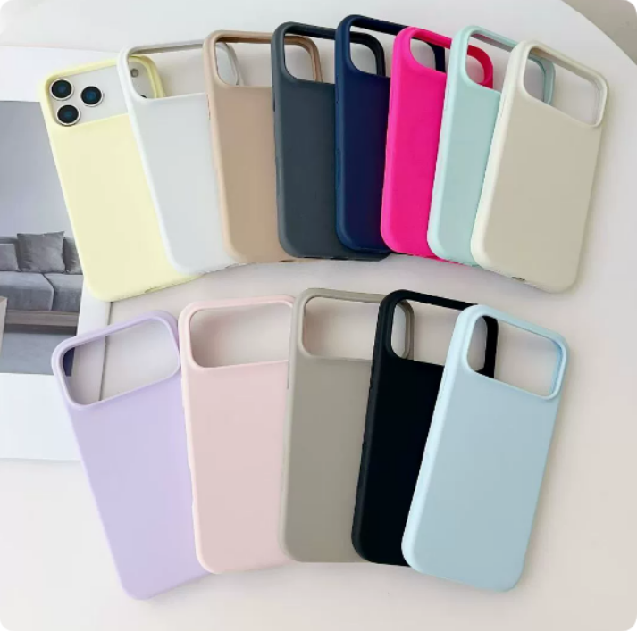 Siliconen iPhone Hoesje met MagSafe – Schokbestendig met Zachte Binnenkant | Sansoti