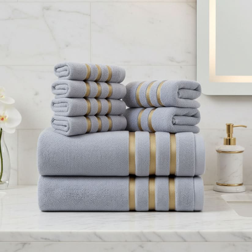 Hoteldecke aus Polyester mit weicher Struktur, Premium-Komfort, stilvoll und beruhigend, grüne oder rosafarbene Wohndecke | Sansoti