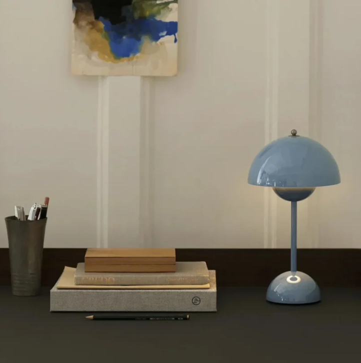 Moderne Touch Tischleuchte LED – Dimmbar mit Touch-Steuerung | Skandinavisches Design, warmweißes Licht, stilvolle Nacht- & Schreibtischlampe | Restfield