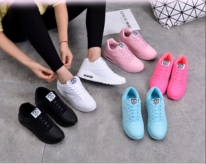 Sportieve Dames Sneakers met Luchtkussen en Antislip Zool voor Hardlopen Wandelen en Dagelijks Gebruik | Sansoti