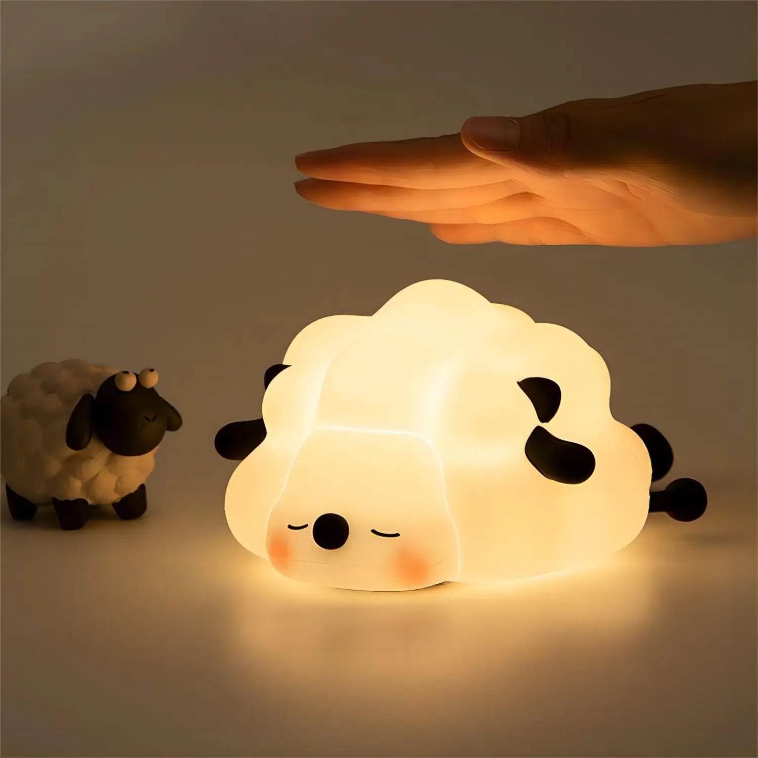 Nachtlampje Dieren LED Nachtverlichting Zacht Siliconen USB Oplaadbaar Timer Sfeerverlichting Kinderkamer | Sansoti