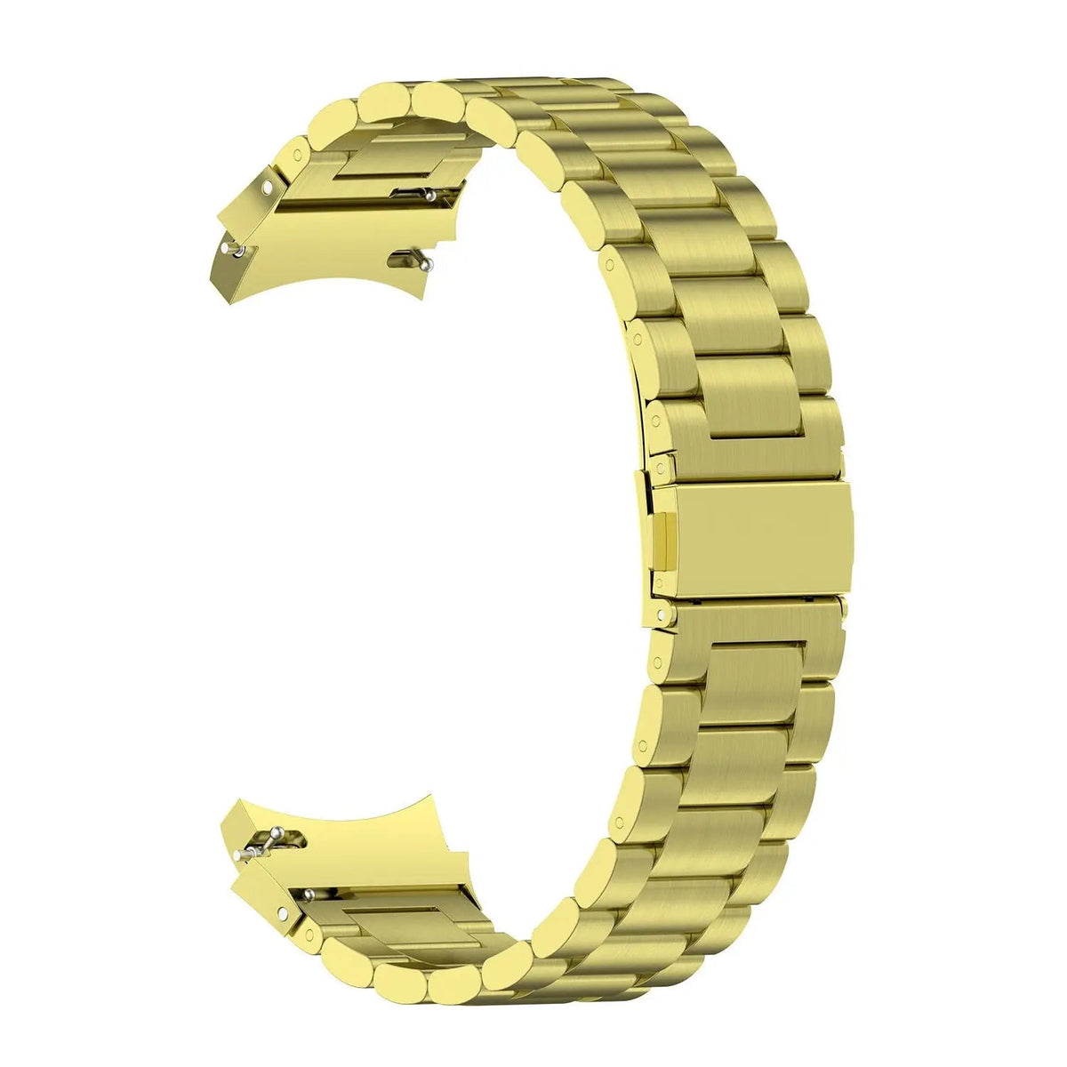 Premium Stainless Steel Leather Watch Band Galaxy Watch 5 40mm 44mm 45mm Pro Adjustable Replaceable Wristband | Sansoti