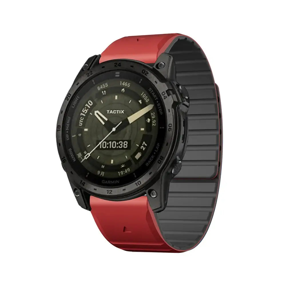 Silikonowy pasek do smartwatcha z magnetycznym zapięciem – Wymienny pasek do zegarka 22 mm 26 mm Zegarek sportowy | Sansoti