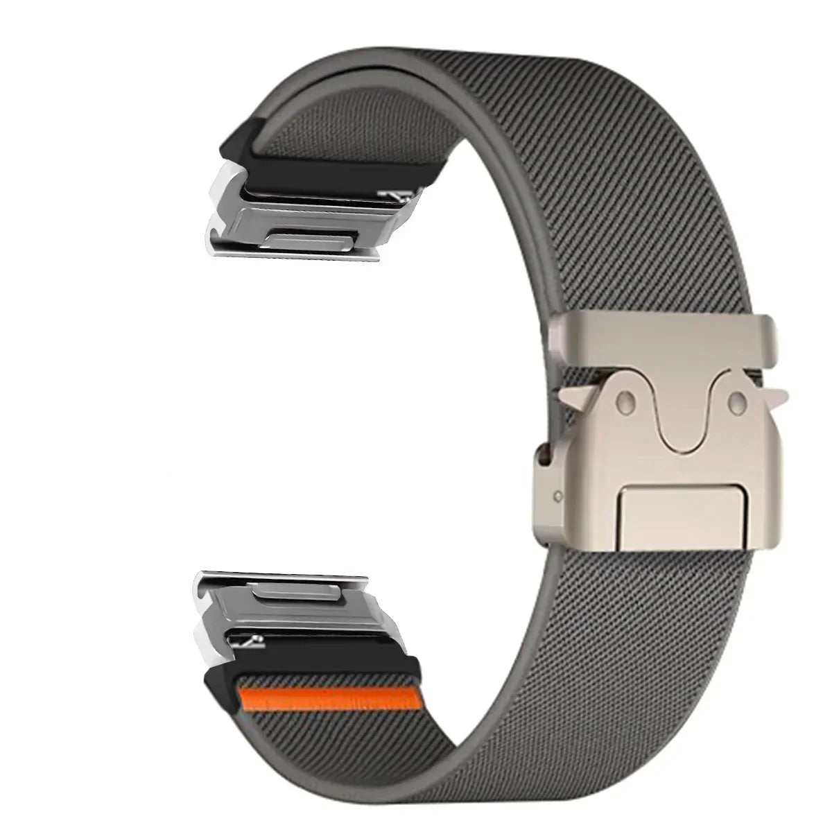 Nylon-Smartwatch-Armband 22–26 mm im Militärdesign, verstellbar, unisex, sportlich, universell kompatibel | Sansoti